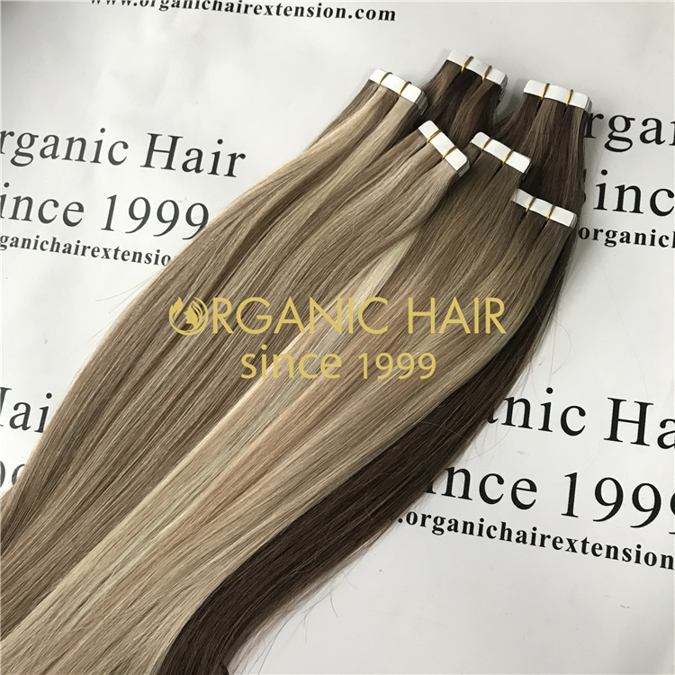 Best human remy hair extensions tape in -M3